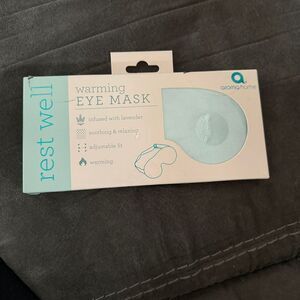 Aroma Home Lavender-Infused Warming Eye Mask for Relaxation‎ and Stress Relief